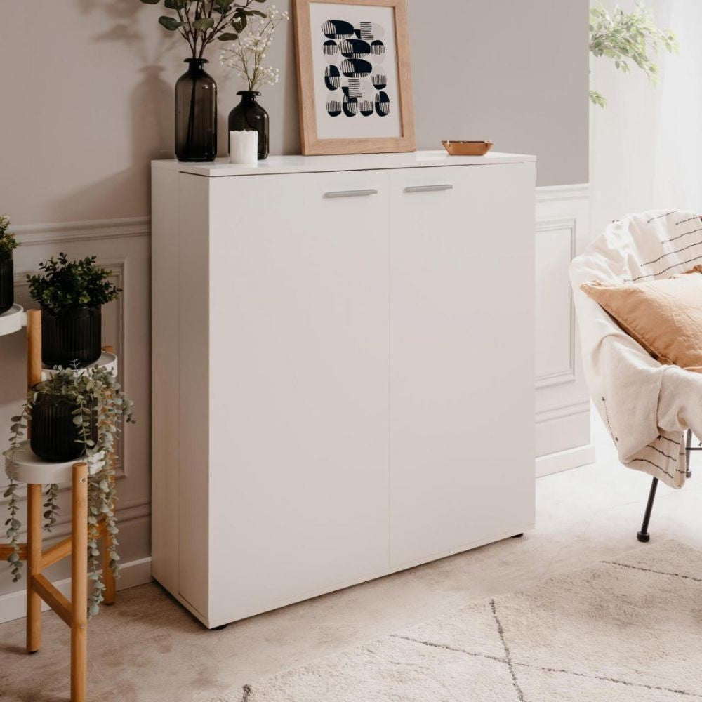 EGO ARREDO Scarpiera Satos 2 Ante E 8 Ripiani