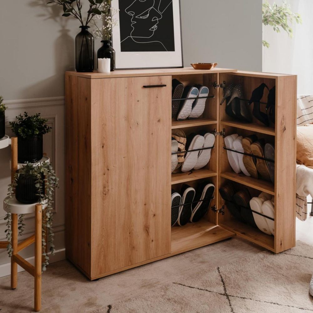 EGO ARREDO Scarpiera Satos 2 Ante E 8 Ripiani