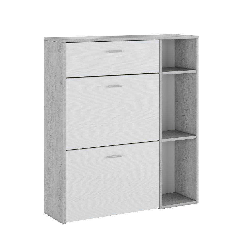 EGO ARREDO Scarpiera Takimi Con 2 Ante A Ribalta 1 Cassetto