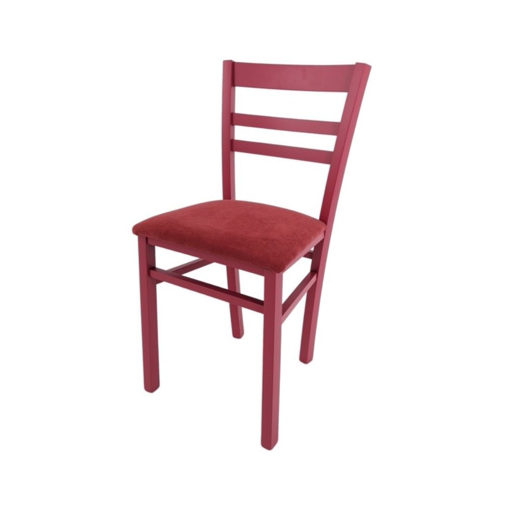 EGO ARREDO Sedia Cromica Cremisi 2 pz