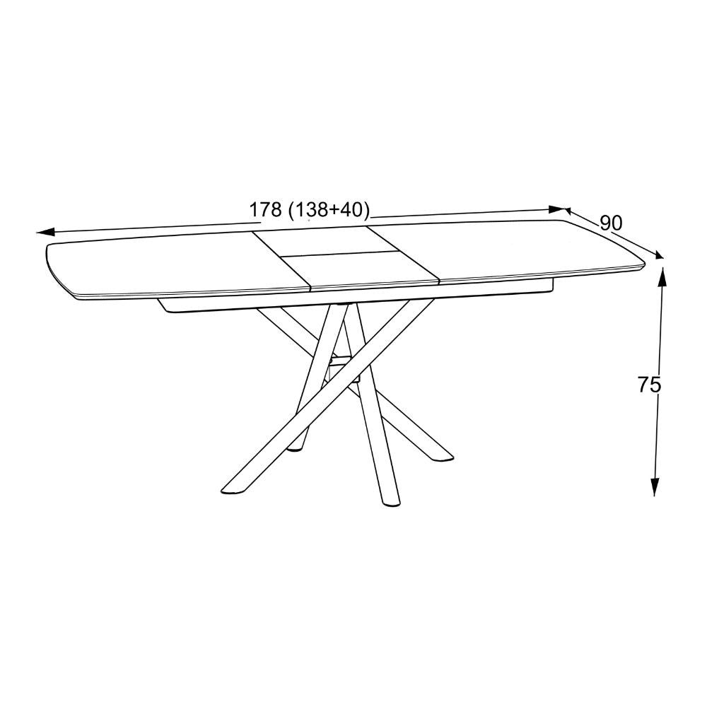 ego-arredo-tavolo-allungabile-katrin-con-piano-colore-marmo-bianco-e-strutta-nera