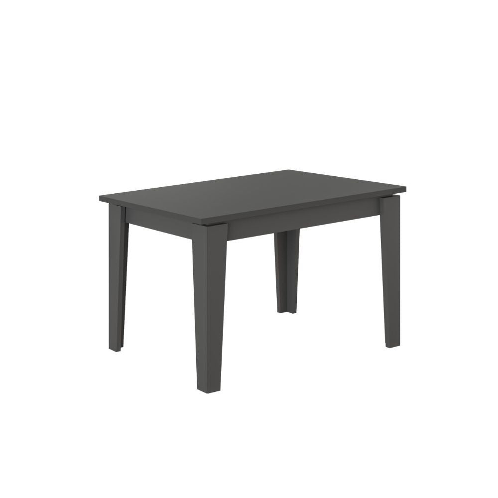 EGO ARREDO Tavolo Allungabile Megaron Antracite 120x80 Cm