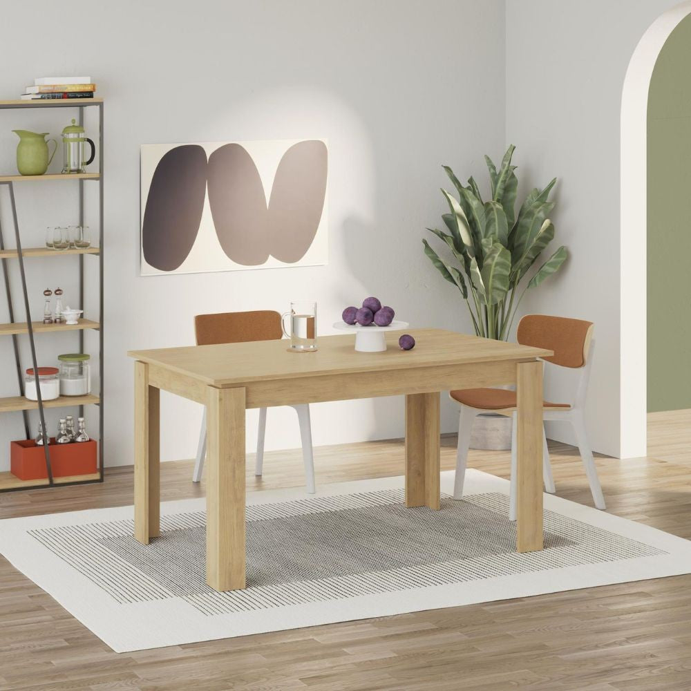 EGO ARREDO Tavolo Allungabile Megaron Colore Rovere 120x80 Cm.