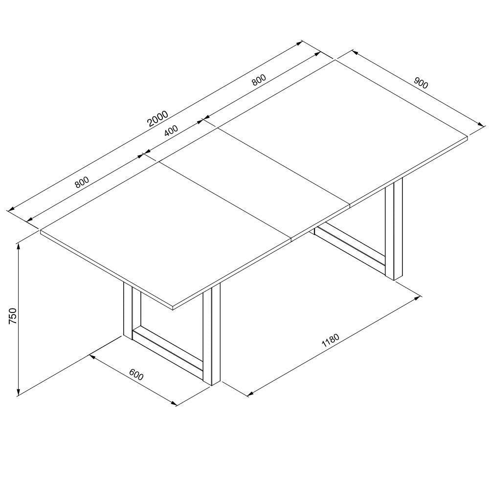 ego-arredo-tavolo-allungabile-new-denver50-con-allunga-da-40-cm.-in-bianco-e-rovere-160x90x75hcm.