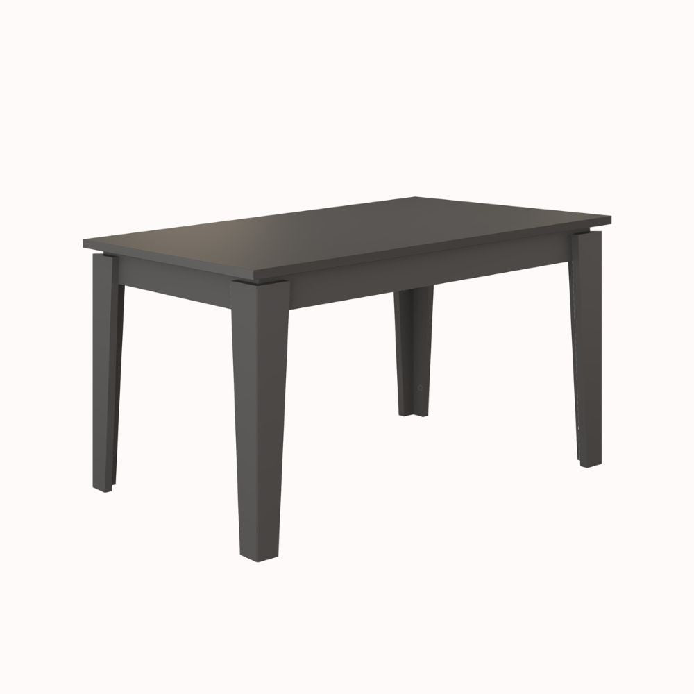 EGO ARREDO Tavolo Allungabile Tolmen Antracite 140x80 Cm