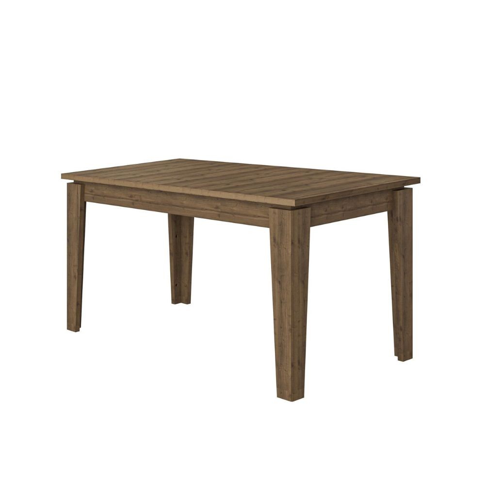 EGO ARREDO Tavolo Allungabile Tolmen Hitit Noce140x80 Allungabile A 190 Cm.