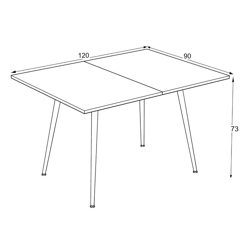 ego-arredo-tavolo-girevole-allungabile-lilis-con-piano-colore-bianco-frassinato-e-gambe-in-metallo-nere