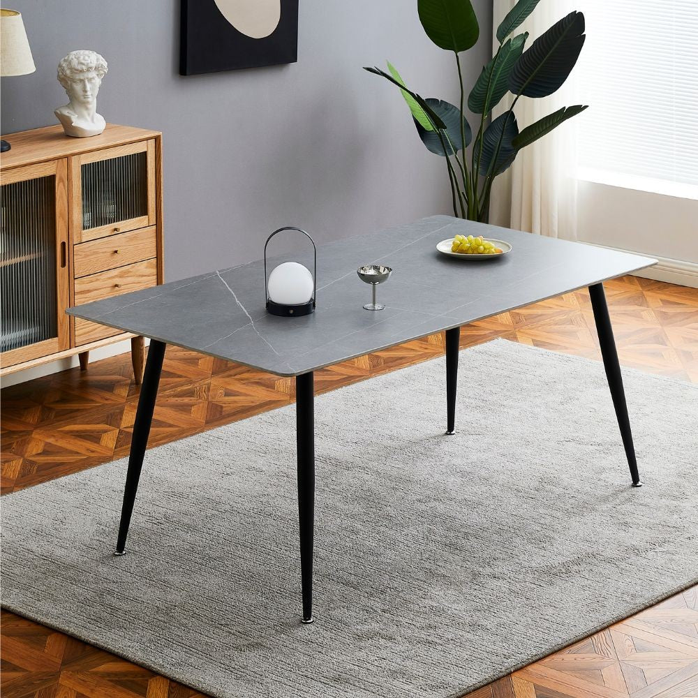 ego-arredo-tavolo-mila-160x90-top-ceramica-effetto-marmo-grigio-cemento-opaco