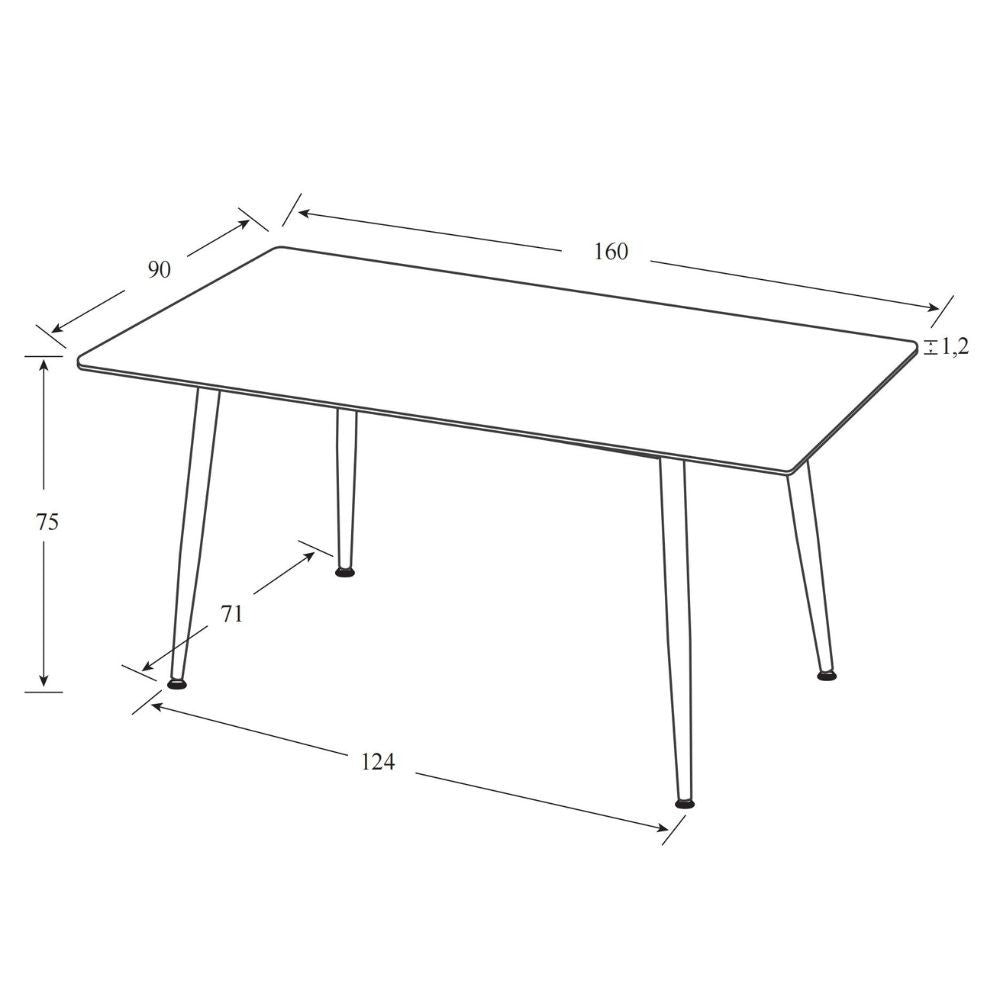 ego-arredo-tavolo-mila-160x90-top-in-ceramica-effetto-marmo-grigio-lucido-con-gambe-in-metallo-nero