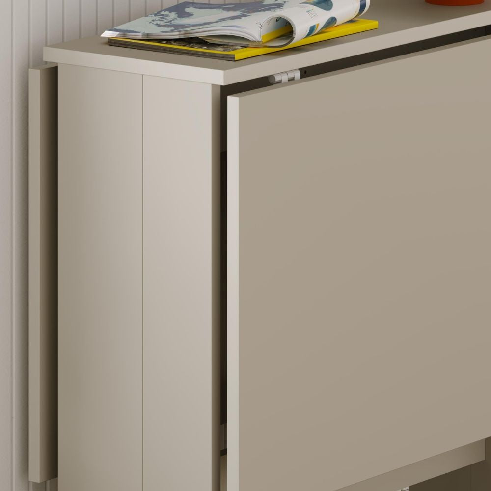 EGO ARREDO Tavolo Pieghevole Salvaspazio Artemio Colore Cashmere