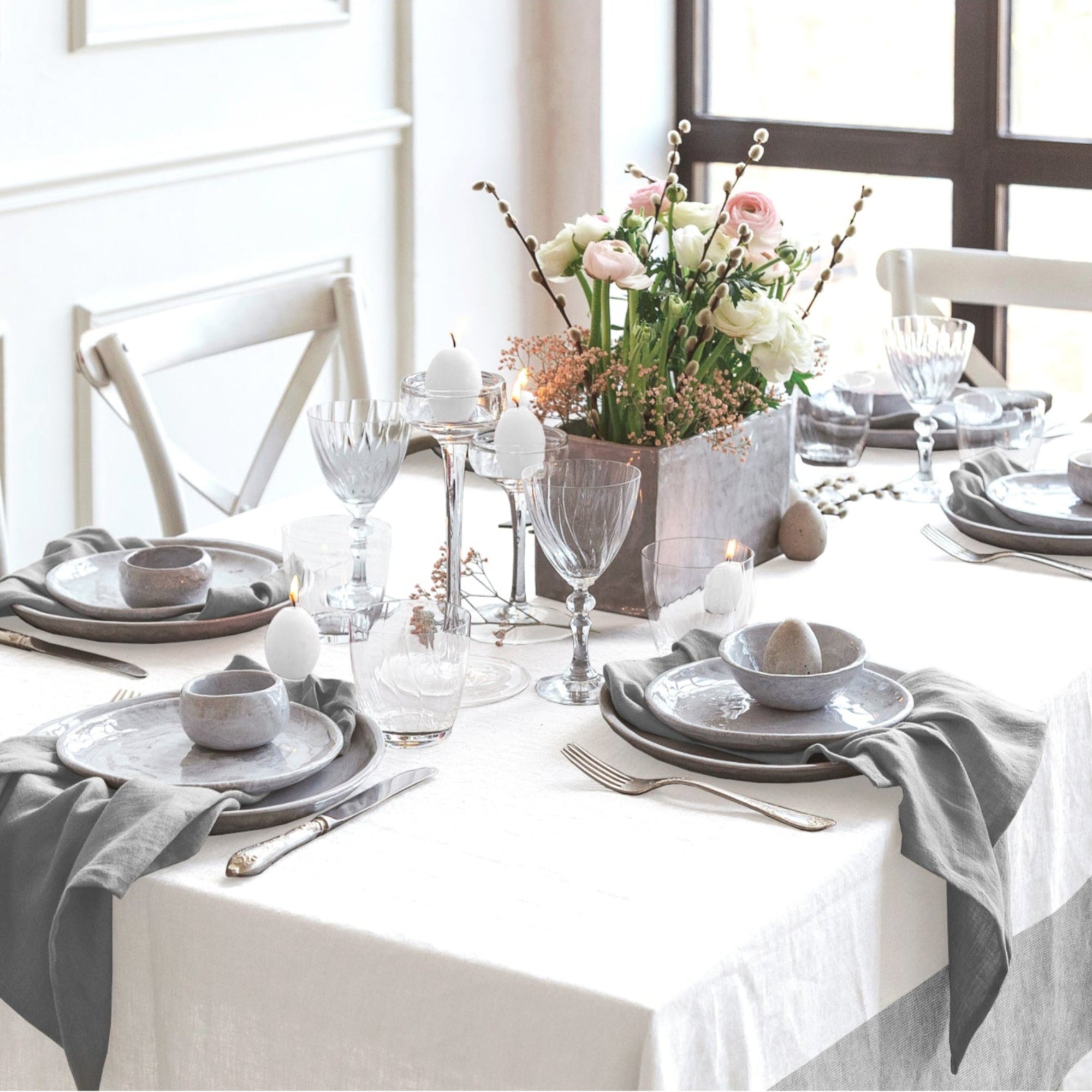 TESS HOME COLLECTION Tovaglia Natalizia Lurex 140x180 cm