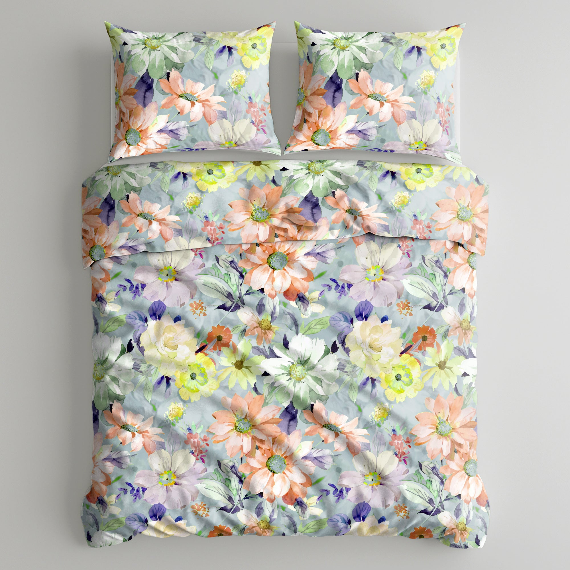 UNO CASA DESIGN Completi Letto e Copripiumini Dec.Vico 100% Cotone Stampato