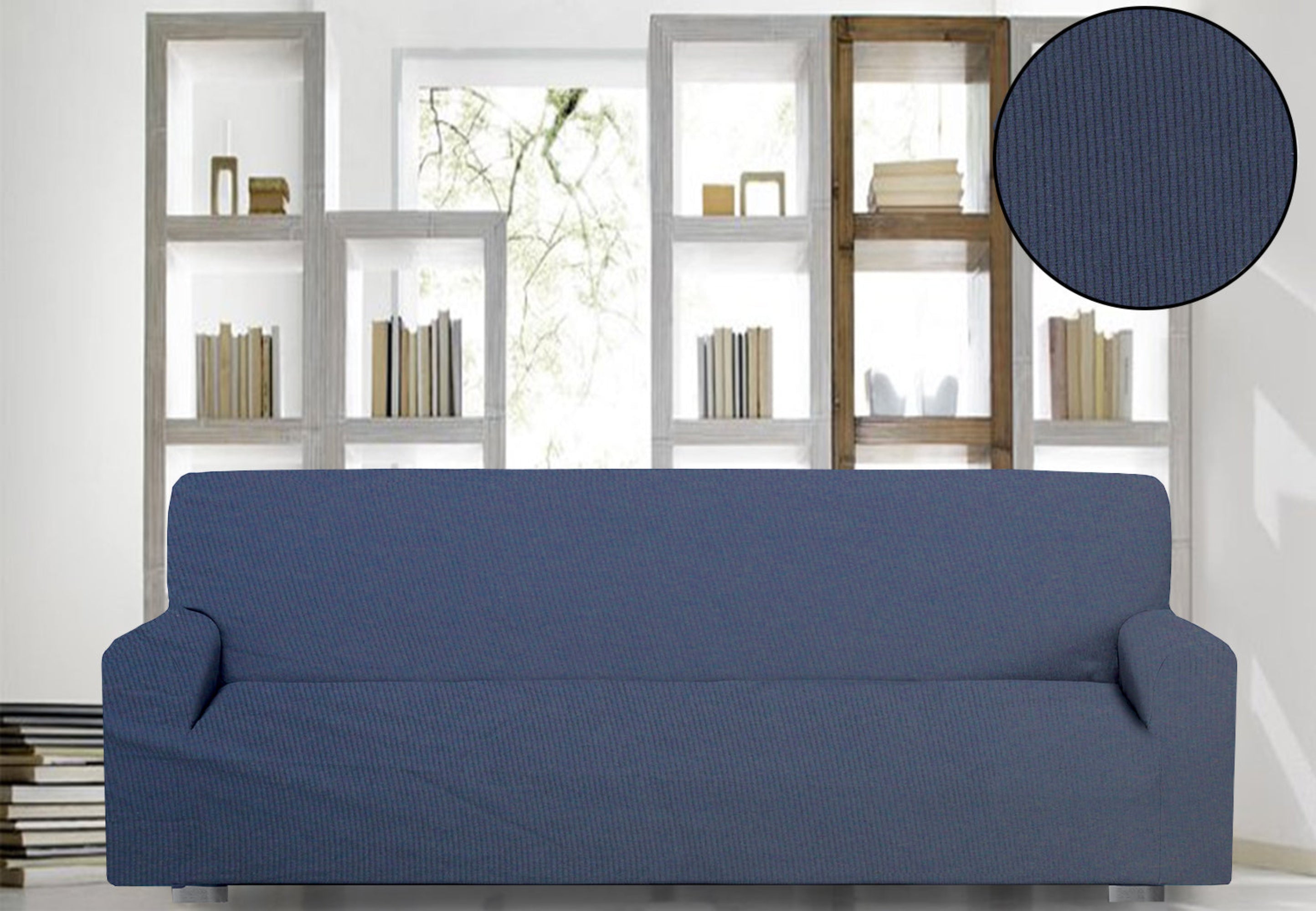 TESS HOME COLLECTION Copridivano 4 posti costine