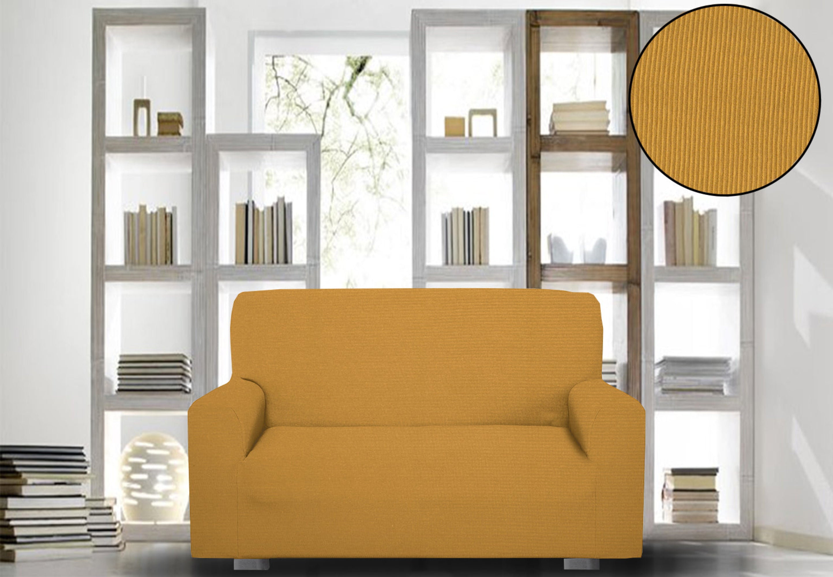 TESS HOME COLLECTION Copridivano 2 posti costine