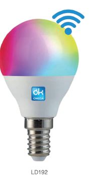 OMEGA Lampada LED Intelligente WIFI