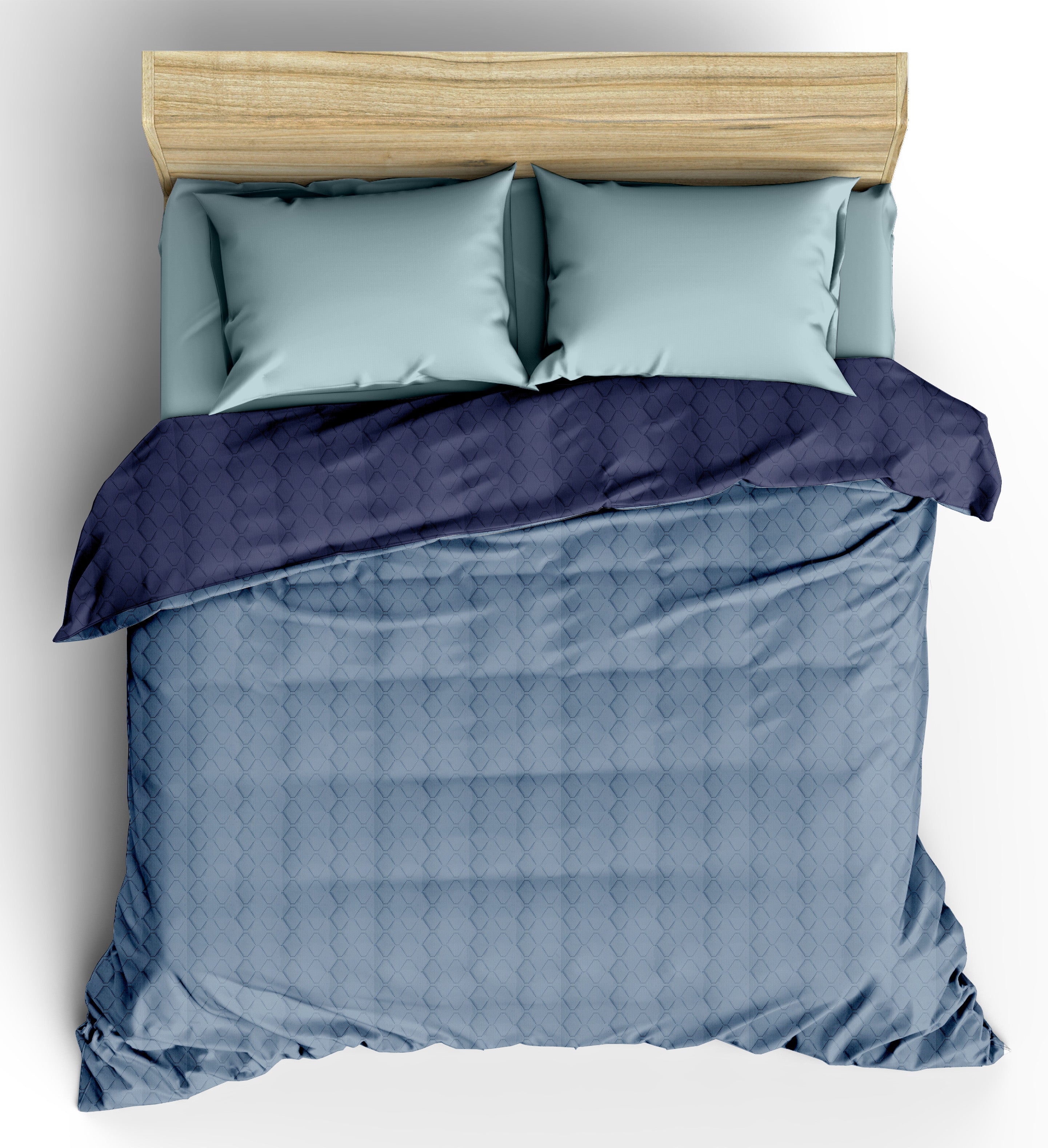 TESS HOME COLLECTION Copriletto trapuntato bicolore