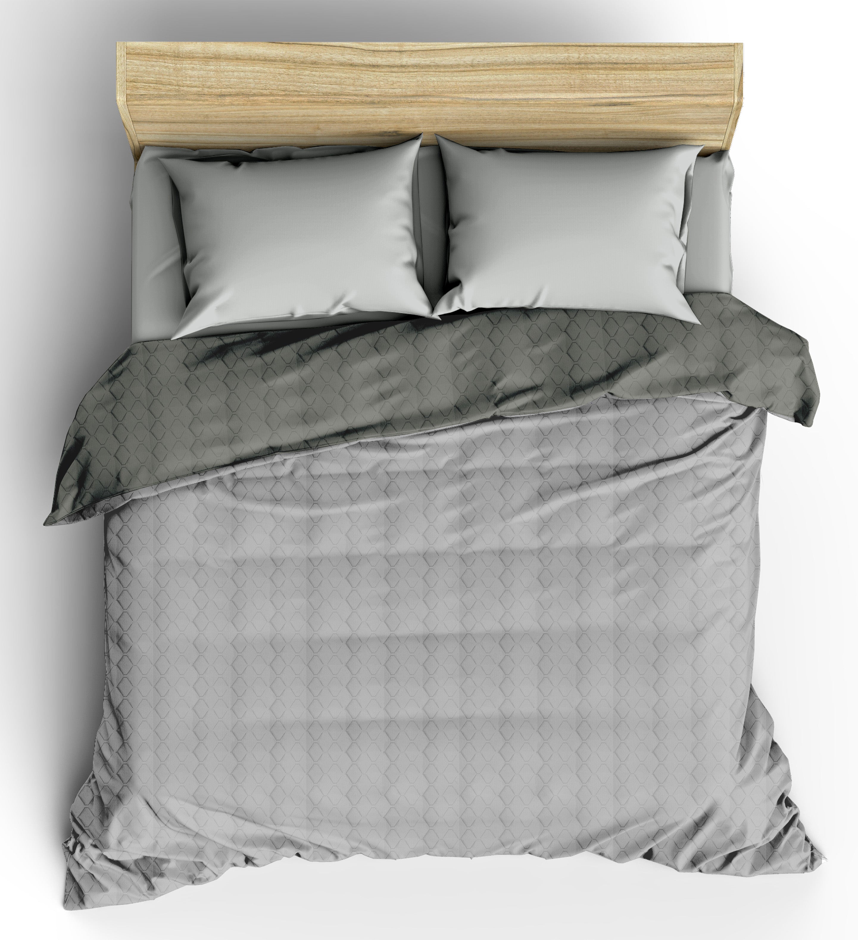 TESS HOME COLLECTION Copriletto trapuntato bicolore