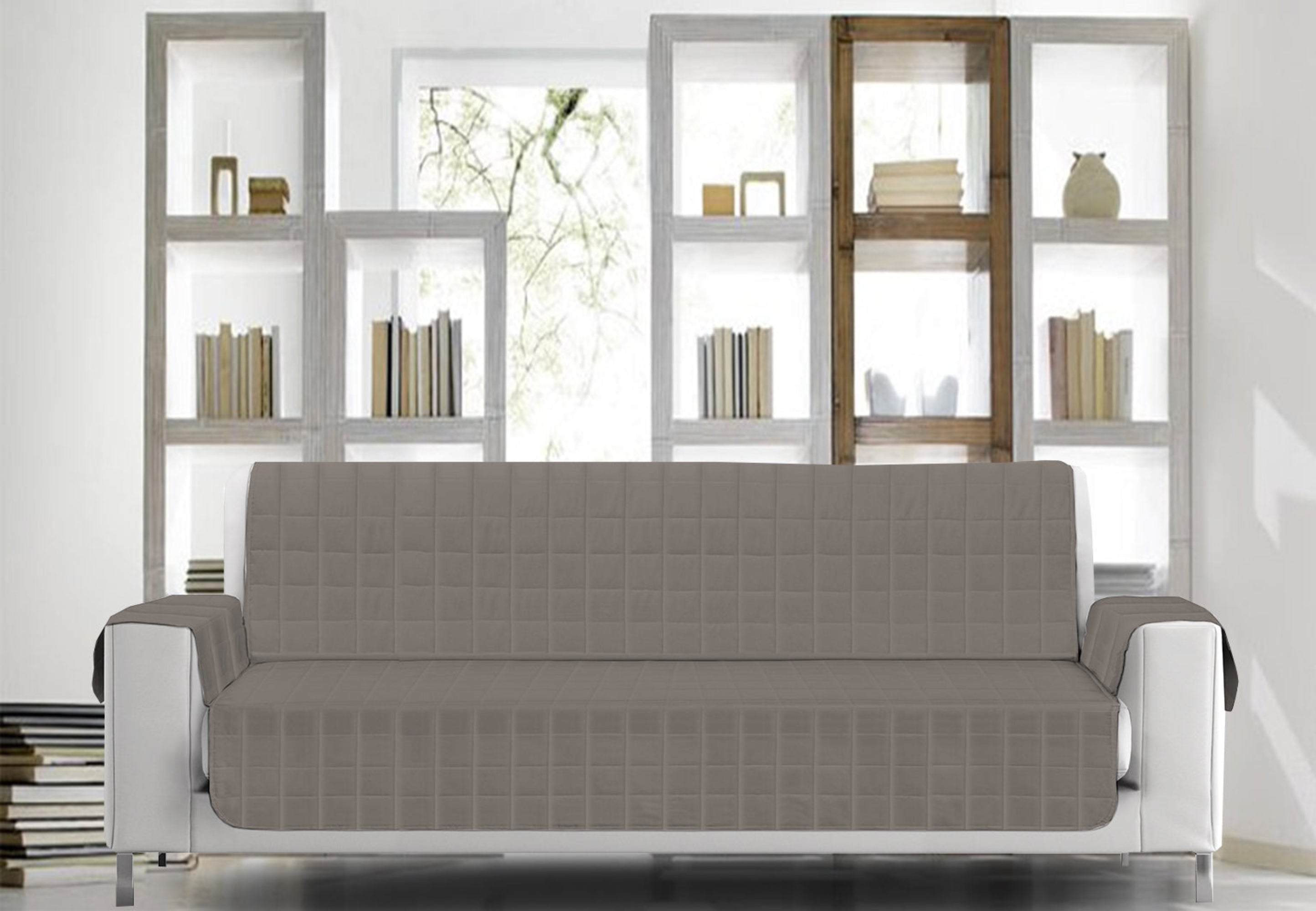 TESS HOME COLLECTION Copridivano trapuntato antimacchia e antiscivolo 4 posti