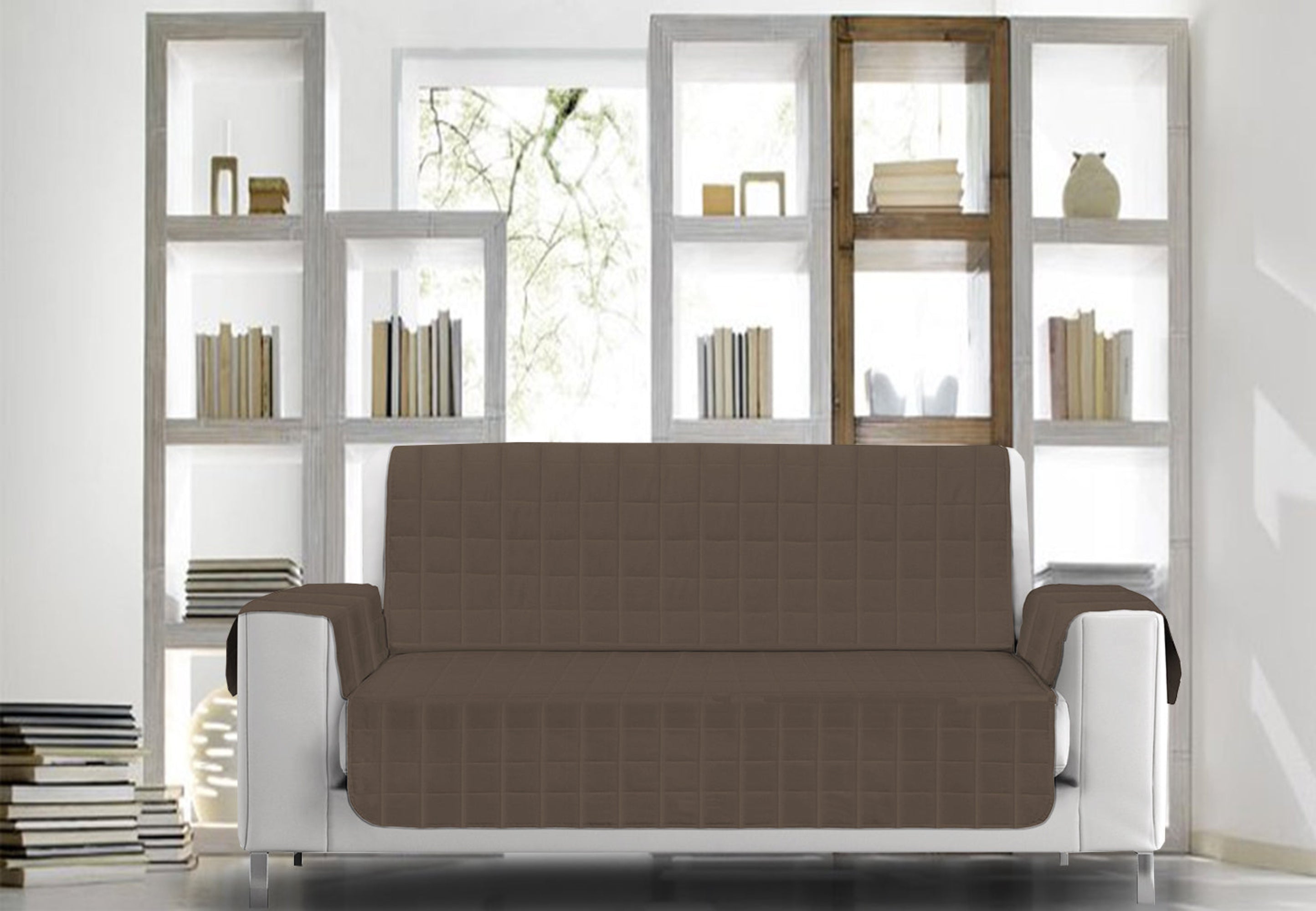 TESS HOME COLLECTION Copridivano trapuntato antimacchia e antiscivolo 3 posti