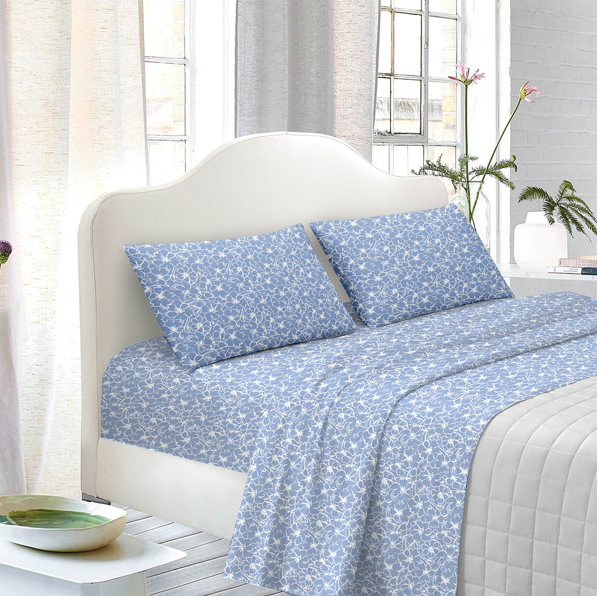 TESS HOME COLLECTION Completo letto matrimoniale Flowers